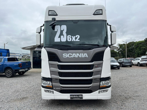 Scania R 450 6x2 Ano 2022/2023 Branco Susp. Ar R450 R460 420