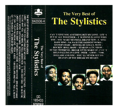 Cassette     The Stylistics     The Very Best  Emi Odeón 