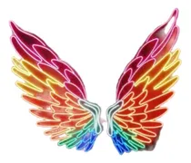 Comprar Alas De Ángel Led Neón Luces Multicolor Para Decoración Casa
