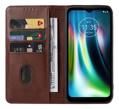 Ay Funda De Cuero Para Motorola Moto Defy 2021