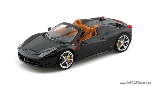 Ferrari 458 Spider Hot Wheels Elite Escala 1/18