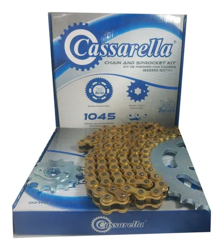 Kit Arrastre Xtreet 2 180/230 Um Plato Plano Cassarella