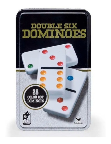 Juego De Mesa Domino En Colores Spin Master