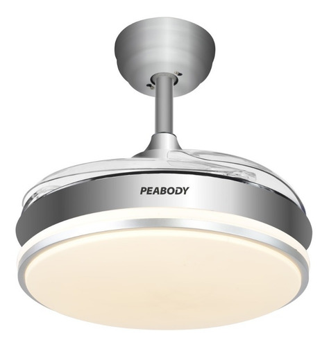 Ventilador De Techo C/ Control Silencioso Luz Led Vtr36