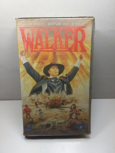 Walker Fita Vhs Original - Filme Faroeste Western Americano