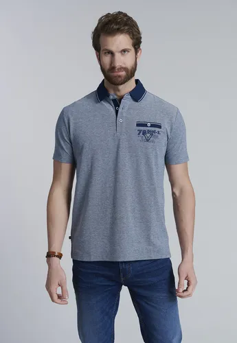 Polera Polo Texas Azul Ss2025 Ferouch
