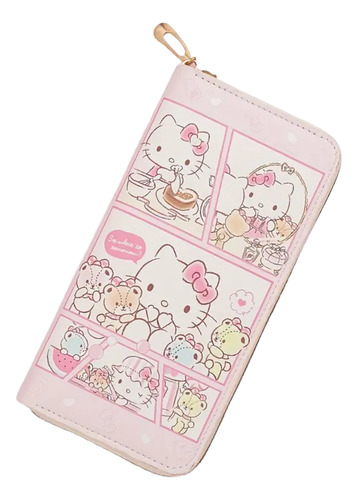 Carteras Largas Para Dama (disney-sanrio) Kitty Mod 6 Pu