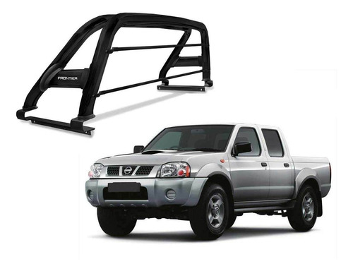 Barra Antivuelco Frontier 4x4 D22 2005-2015 Negra