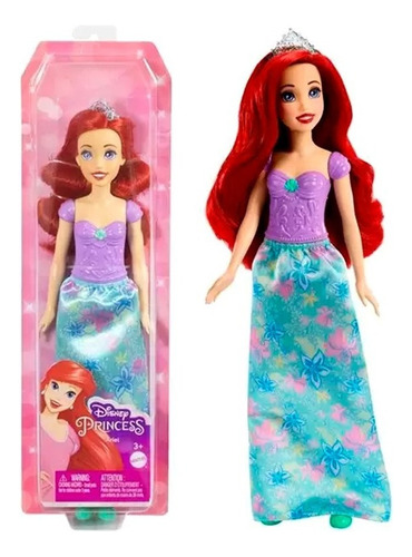 Boneca Princesa Disney Ariel Hlx30 Mattel