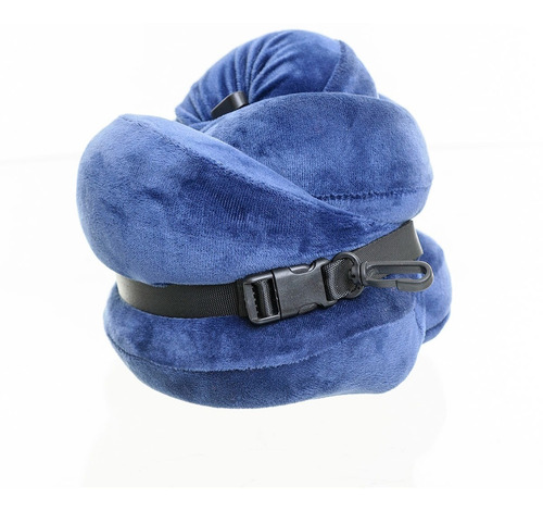 Imagen 5 de 9 de Combo Viaje Almohada Inteligente Candado Para Valijas Cuello