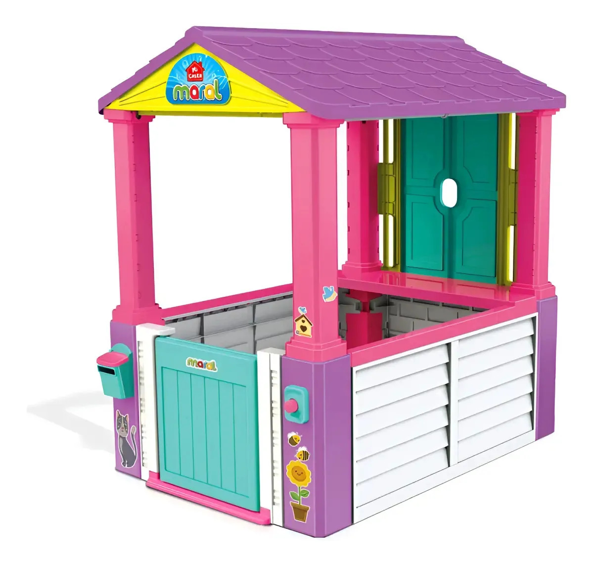 Casinha Para Brincar Menina Mi Casita Rosa Maral Rosa-chiclete