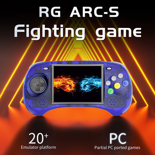 . Consola De Juegos Portátil Rg Arc-s De 4 Pulgadas Ips Linu