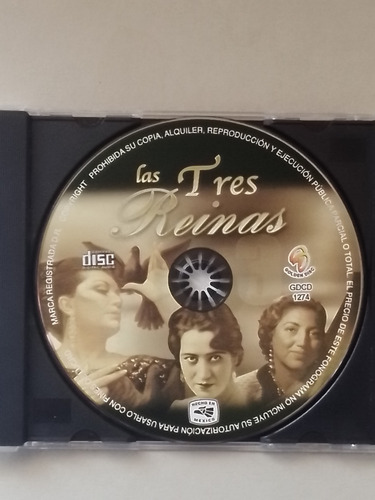 Cd Las Tres Reinas Lucha Reyes Lola Beltran Amalia Mendoza (Usado)