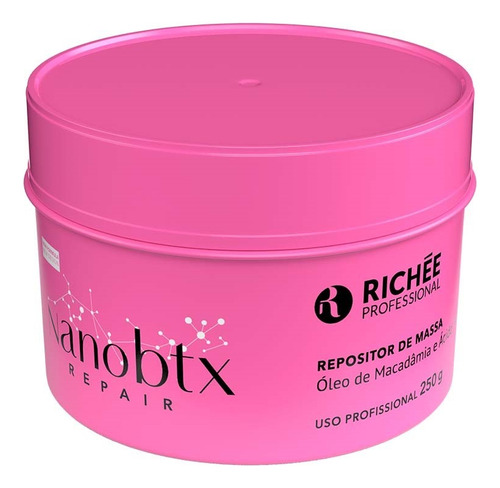 Richée Nanobtx Repair Repositor De Massa 250g