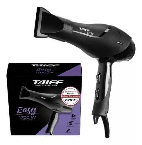 Secador De Cabelo Taiff Easy 127v 110v 1700w Profissional