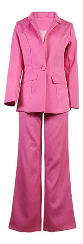 I Conjunto De Chaqueta Y Pantalón Casual De Mujer A La Moda