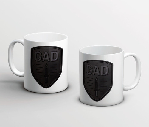 Tazas Plásticas Policia Grupo  Gad #1