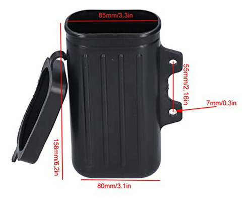 Caja De Herramientas Para Moto Compatible Con Yamaha Tw200.