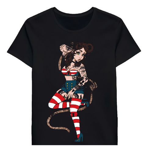 Remera Sailor Pin Up 84663168