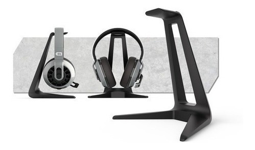 Imagen 3 de 5 de Soporte Base Stand Auriculares Gamer Antideslizante