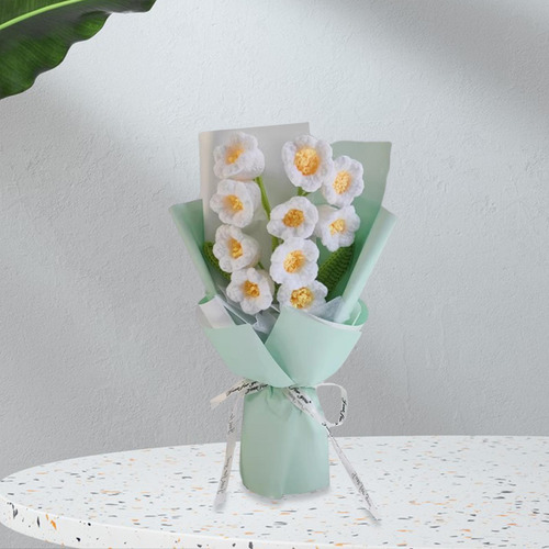 Bouquet De Crochet, Ramo De Flores De Punto, Flores
