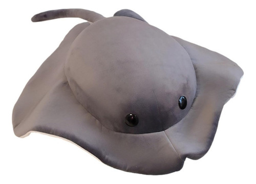 Cojín Realista De Mantarraya Sonriente, Peluche Marino52cm