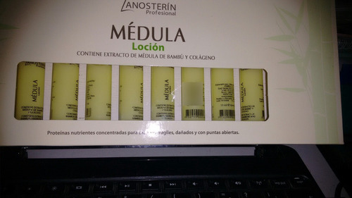 Ampolla Medula Locion Extracto De Medula De Bambu Y Colageno