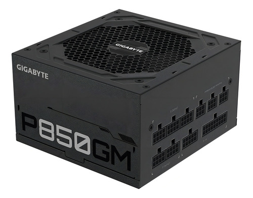 Fonte Pc Gigabyte 850w Plus 80 Gold Gp-p850gm Cor Preto