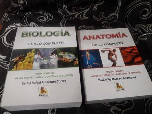 Libro Biología Y Anatomía Curso Completo Nivel Pre