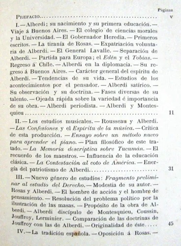 Alberdi Ensayo Critico Garcia Merou 1890 Constitucion Bases (Usado)