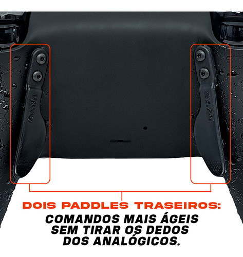 Controle Playstation 5 Pró Hard Com Paddles E Click Mouse