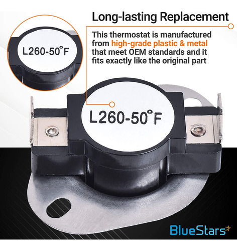 Dc96-00887a & Dc47-00018a Dryer Thermal Fuse And Thermostat