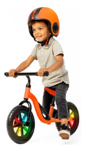 Bicicleta De Aprendizaje Naranja Charlie Glow Chillafish