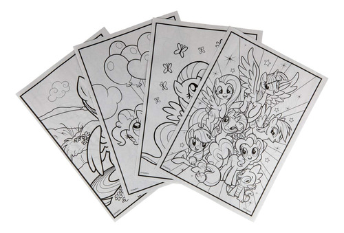 Crayola My Little Pony Coloring Book Stickers Gift