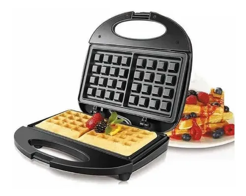 Waflera Sandwichera Maquina Para Hacer Waffles Wafleras 750w