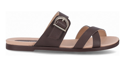 Sandalia Mujer Chocolate Mari Piccadilly
