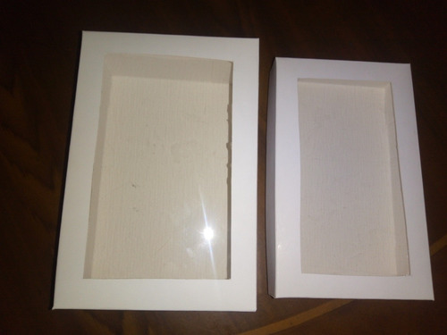 Imagen 4 de 10 de Cajas De Cartón Con Visor De Acetato Con O Sin Divisionrs