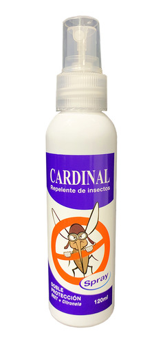 Repelente De Insectos Cardinal 120ml - Mundo Trabajo