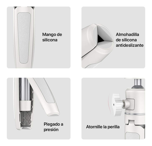 Trípode Ulanzi Mt-08 Cámaras Sony Canon Más Clip Y Shutter