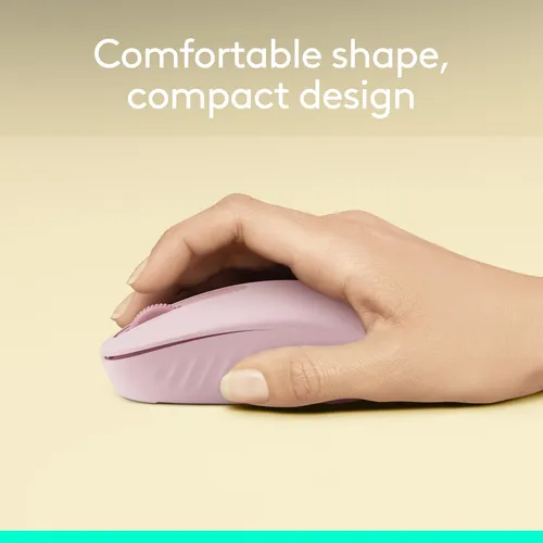 Bluetooth Wireless Mouse Logitech M196 For Laptops Rose
