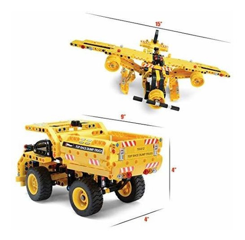 Imagen 3 de 7 de Top Race Stem Building Toys Juego De Construcción Kits De Ta