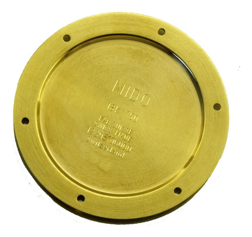 Relógio De Pulso Mido Gold Date Ouro 18k Masculino J22032