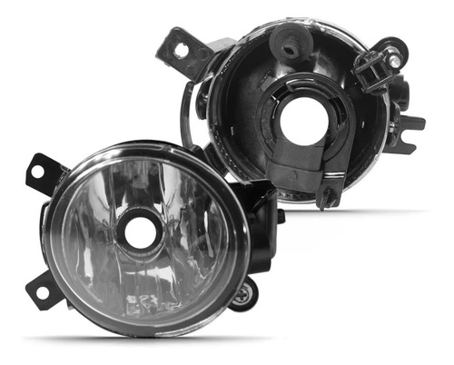 Imagem 2 de 6 de Kit Farol De Milha Gol G7 2016 A 2018 Botão Modelo Original