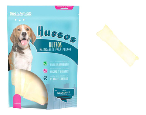 Snack Cartilago Masticable Perro Cuero Comestible Laminas 2