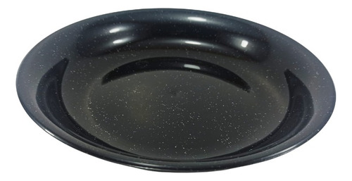 Platos Sopero Plástico Parece Peltre 19cm 350ml 24pz