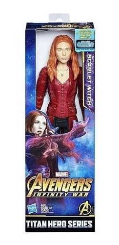 Boneco Scarlet Witch Marvel Avengers Hasbro 30cm Articulado.