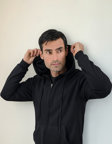 Chamarra Deportiva Sudadera Con Gorro Para Hombre Hoddie