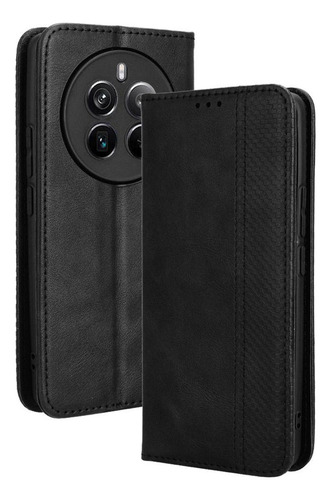 Funda For Realme 12 Pro 5g/pro Plus 5g Pu Cartera De Cuero
