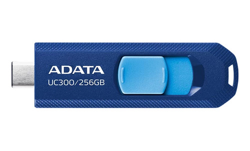 Memoria Usb Flash Adata Uc300 256gb Usb Tipo C Color Azul