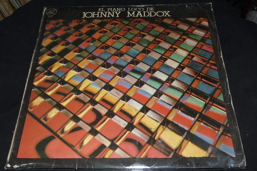 Jch- Johnny Maddox El Piano Loco Jazz Rock Lp Edic. Argentin